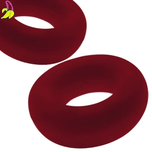 Oxballs HunkyJunk Stiffy Bulge Rings Cherry Ice 2-pack pierścieni erekcyjnych