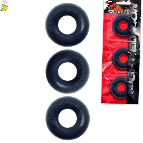 Oxballs Ringer Cockring 3-pack Night Edition