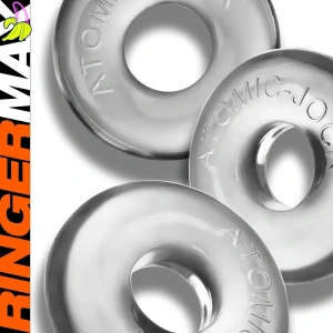 Oxballs Ringer Cockring 3-pack Clear
