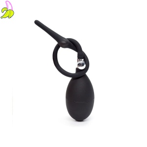 FUKR Pompowany Plug do penisa Inflation Silicone Penis Plug