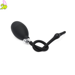 FUKR Pompowany Plug do penisa Inflation Silicone Penis Plug