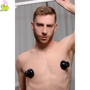 Nakładki na sutki Silicone nipples Plungers black