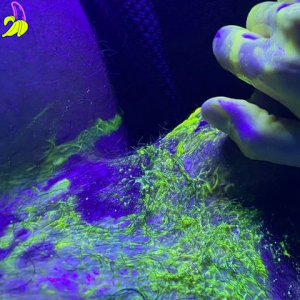 Mister B Double-F NEON Fist Lube świecący żel do fistingu 1000 ml