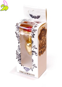 Plug-Jewellery Gold PLUG- Pink