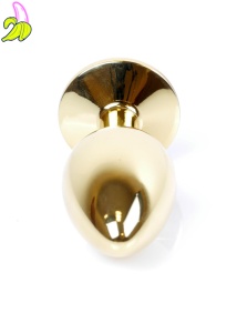 Plug-Jewellery Gold PLUG- Dark Blue