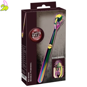 Metalowy Roller z kolcami- podwójny