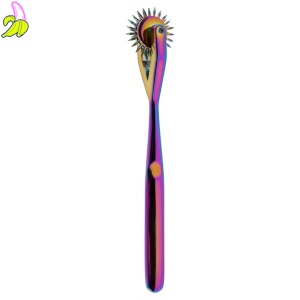 Metalowy Roller z kolcami- podwójny