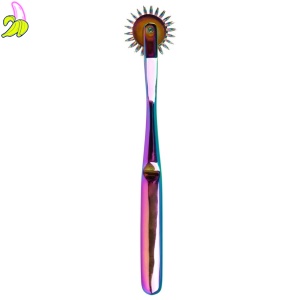 Metalowy Roller z kolcami- podwójny