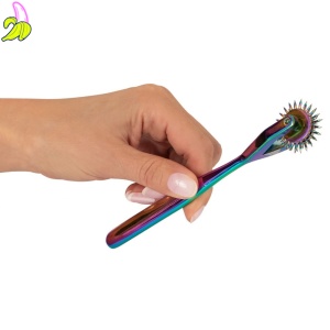 Metalowy Roller z kolcami- podwójny