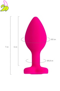 ToDo Anal Plug Diamond Heart