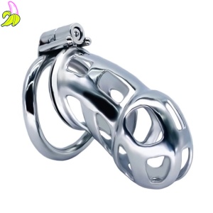Stalowa klatka cnoty Cobra Steel Metal Chastity Cage 10 x 3.7cm (45mm)
