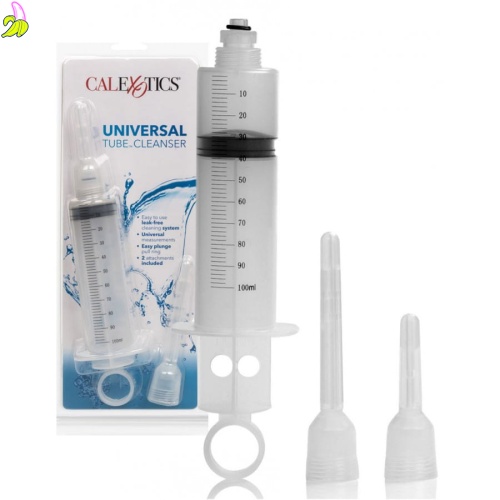 CalExotics Universal Tube Cleaner 100 ml - Strzykawka irygacyjna do lewatywy