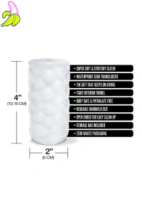 Masturbator męski Choking Hazzard 10,16cm