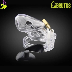 Brutus Klatka Cnoty z elektrostymulacją! Volt Electro Chastity Cage 7x3,5 cm