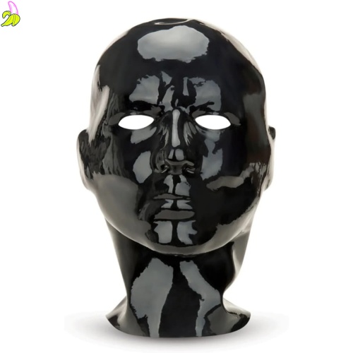 Prowler Latex Hood Red Black - Maska lateksowa