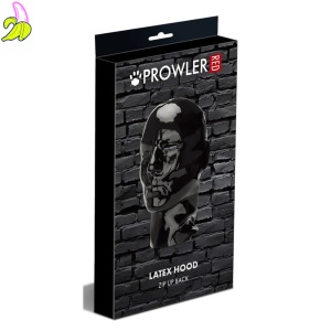 Prowler Latex Hood Red Black - Maska lateksowa