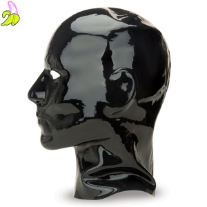 Prowler Latex Hood Red Black - Maska lateksowa