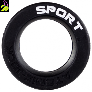 Sportowy pierścień erekcyjny- Czarno-biały