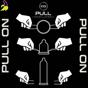 EXS Pull Latex-free condoms- Ultra Cienkie prezerwatywy bez lateksu 3 szt