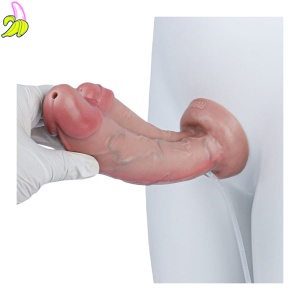 Dubdick Double Ejaculating Dildo 18 x 6.1cm