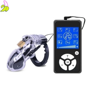 Chastity cage Electro Chastity Shock -Klatka Cnoty z elektrostymulacją! 11 x 3cm