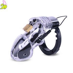 Chastity cage Electro Chastity Shock -Klatka Cnoty z elektrostymulacją! 11 x 3cm