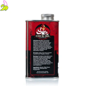 COCK OIL Water Based- Lubrykant w aluminiowej butelce 266ml