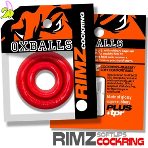 RIMZ Softlips Cockring Red 19mm