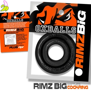 RIMZ BIG Softlips Cockring Black 20mm