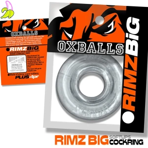RIMZ BIG Softlips Cockring Clear 20mm