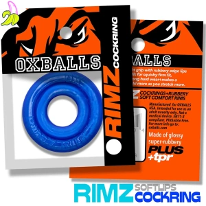 RIMZ Softlips Cockring Blue 19mm