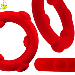 Oxballs Gearheads Cockring Red 25mm