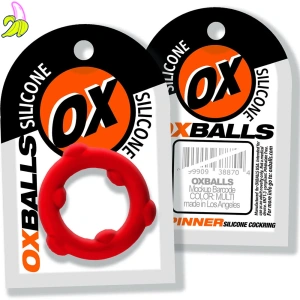 Oxballs Gearheads Cockring Red 25mm