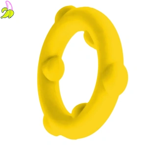 Oxballs Gearheads Cockring Yellow 25mm