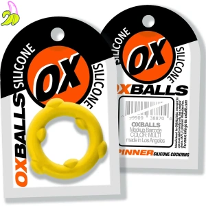 Oxballs Gearheads Cockring Yellow 25mm