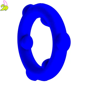 Oxballs Gearheads Cockring Blue 25mm