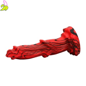 Dildo Gode Turtmouth 20 x 5.7cm Red