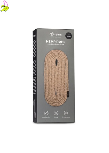 Naturalny Sznur konopny (gruby) do wiązania 10m Hemp Rope