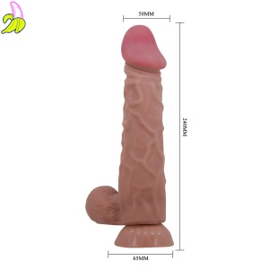 BAILE - Sliding Skin 9,4'' Suction base Bendable TPR