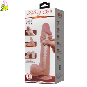 BAILE - Sliding Skin 9,4'' Suction base Bendable TPR