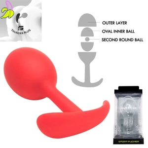 Sport Fucker Thunder Plug Medium Czerwony