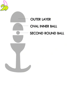 Sport Fucker Thunder Plug Medium Czerwony