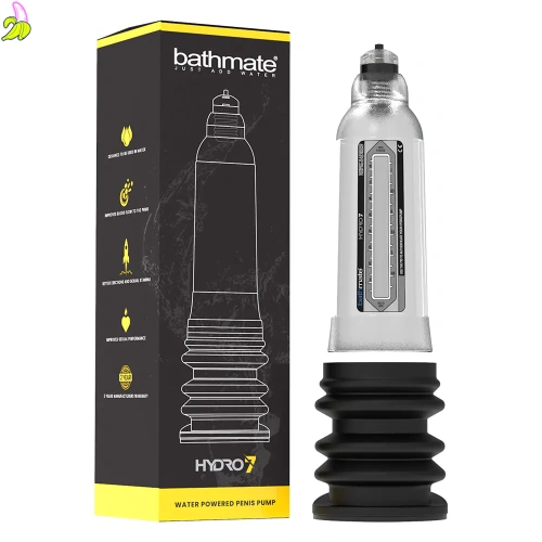 Bathmate Hydro7 Water Pump Hydropompka do penisa bezbarwna