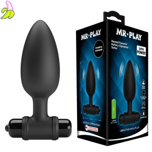 Mr. Play Vibrating Anal Plug