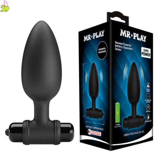 Mr. Play Vibrating Anal Plug