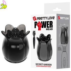 Pretty Love Power Head Secret Garden Wand Massager Attachment