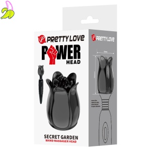 Pretty Love Power Head Secret Garden Wand Massager Attachment