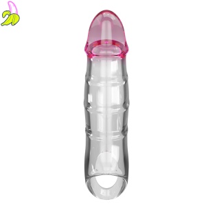 Pretty Love Penis Sleeve – Damell Clear Pink
