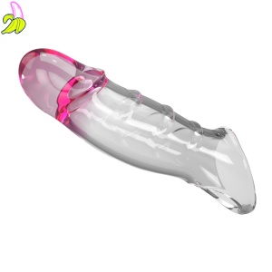 Pretty Love Penis Sleeve – Damell Clear Pink