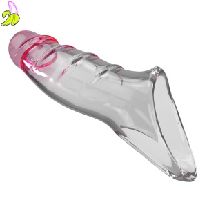 Pretty Love Penis Sleeve – Damell Clear Pink